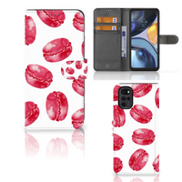 Motorola Moto G22 Book Cover Pink Macarons - thumbnail