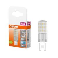 OSRAM LED PIN veelkleurige LED-lamp met retrofit G9-fitting, 4,9 W / 806 lm, helder, koudwit licht met 4000 K, niet dimbaar, IP20, loodvrij glas, diameter 18 mm.