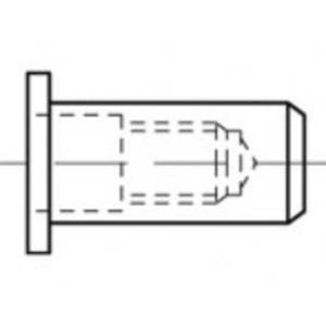 TOOLCRAFT TO-5444295 Popmoer M8 Staal 200 stuk(s)