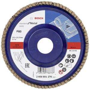 Bosch Accessories 2608601276 X431 Lamellenschijf Diameter 125 mm Boordiameter 22.33 mm Staal 1 stuk(s)