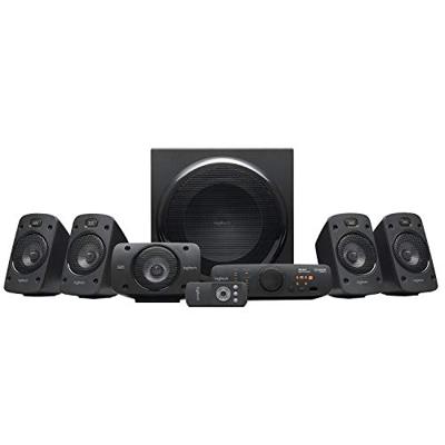 Logitech Z906 5.1 Surround Sound Speaker System, THX, Dolby & DTS Certified, 1000 Watt Peak Power, Multi -Device, Meerdere audio-ingangen, UK Plug, PC/PS4/Xbox/muziekspeler/TV/Smartphone/Tablet