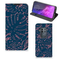 Motorola One Zoom Smart Cover Palm Leaves - thumbnail