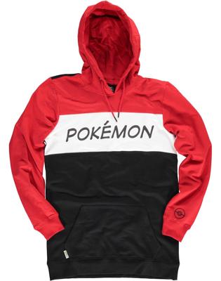 Pokémon Hooded Sweater Colour Block Size XL