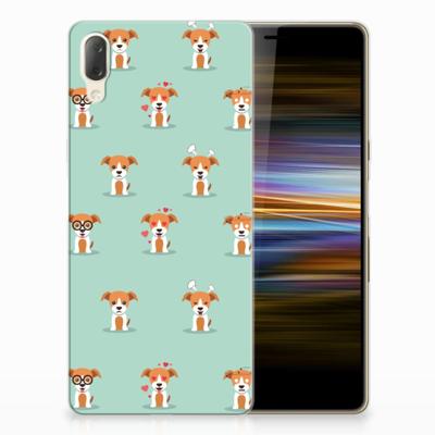 Sony Xperia L3 TPU Hoesje Pups Sony Xperia L3 TPU Hoesje Pups