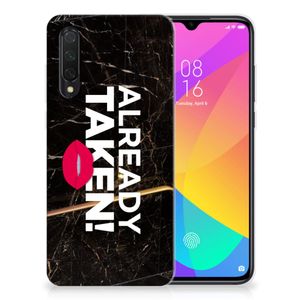 Xiaomi Mi 9 Lite Siliconen hoesje met naam Already Taken Black