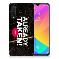 Xiaomi Mi 9 Lite Siliconen hoesje met naam Already Taken Black