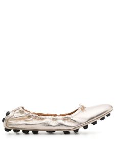 Tod's ballerines Bubble Ballerina en cuir - Or