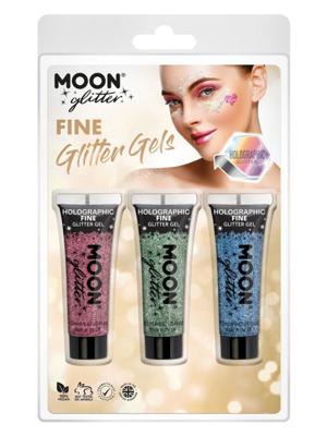 Moon Glitter Holographic Fine Glitter Gel