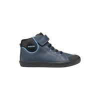 Geox Jongen J Gisli Boy C Sneakers, Blauw, 35 EU