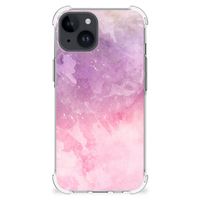 Back Cover iPhone 15 Pink Purple Paint - thumbnail