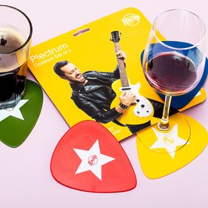 Plectrum Onderzetters (set Van 4)