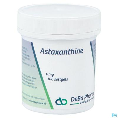 Deba Pharma Astaxanthine 4 mg 100 Softgels