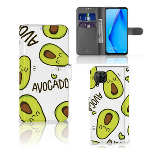 Huawei P40 Lite Leuk Hoesje Avocado Singing