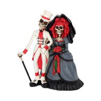 Nemesis Now Beeld Skeletten Bruidsfiguren - 14 cm - thumbnail