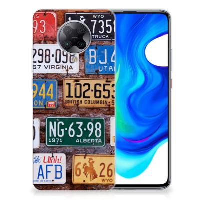 Xiaomi Poco F2 Pro Siliconen Hoesje met foto Kentekenplaten