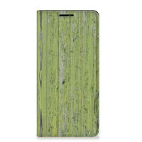 Motorola Edge 20 Pro Book Wallet Case Green Wood