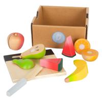 Small Foot Houten Snijen Speeleten Fruit Set, 13dlg.