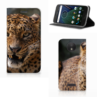 Motorola Moto C Plus Hoesje maken Luipaard