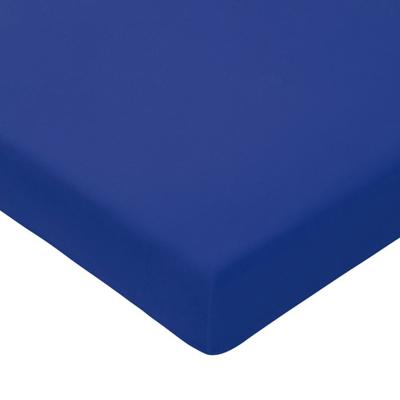 Perkal-hoeslaken, zeegroen 180 x 200 cm