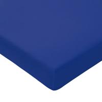 Perkal-hoeslaken, zeegroen 180 x 200 cm