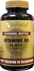 Vitamine D3 25mcg