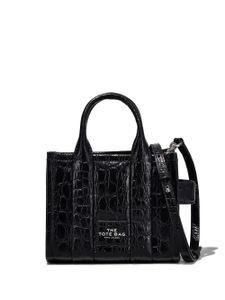 Marc Jacobs sac The Croc Embossed Crossbody Tote - Noir