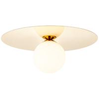 Brilliant Ø 30cm plafondlamp Zon goud 76210/16