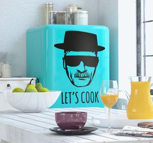 Heisenberg Let's Cook Koelkast Sticker