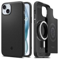 iPhone 15 Spigen Mag Armor Hybrid Case - Mat Zwart - thumbnail