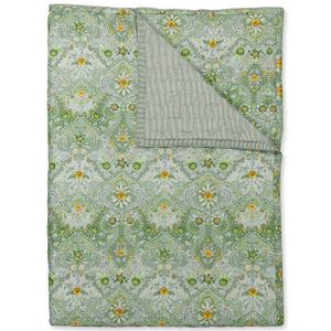 Pip Studio Saluti Piccoli Bedsprei Groen-2-persoons (220x260 cm)