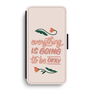 Optimistic flower girl: iPhone XR Flip Hoesje