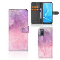 Hoesje OPPO A72 | OPPO A52 Pink Purple Paint - thumbnail