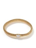 John Hardy bracelet Classic Chain en or 18ct pavé de diamants