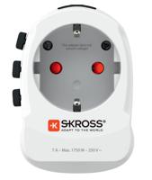 Skross 1.302461 netstekker adapter Universeel Wit - thumbnail