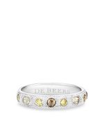 De Beers Jewellers anneau Talisman en or 18ct orné de diamants - Argent