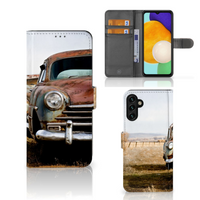 Samsung Galaxy A04s | Samsung Galaxy A13 5G Telefoonhoesje met foto Vintage Auto - thumbnail