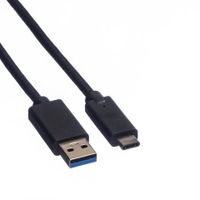 Secomp 11.44.9011 USB-kabel USB 3.2 Gen 1 (3.1 Gen 1) 1 m USB A USB C Zwart - thumbnail