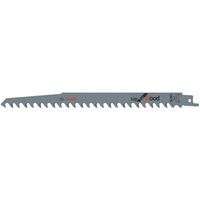 Bosch Accessories 2608653065 Reciprozaagblad S 1542 K, Top for Wood, verpakking van 25 stuks Zaagbladlengte 240 mm 25 stuk(s)