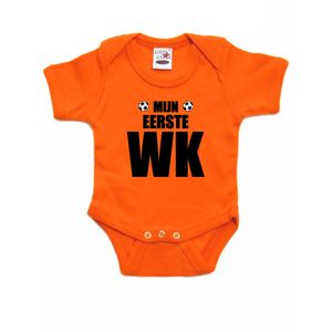 Mijn eerste WK verkleed/cadeau romper voor babys Holland / Nederland / EK / WK supporter