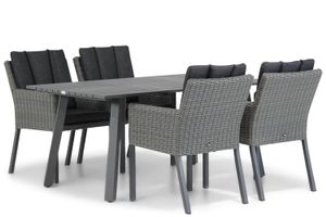 Garden Collections Oxbow/Villagio 170 cm dining tuinset 5-delig