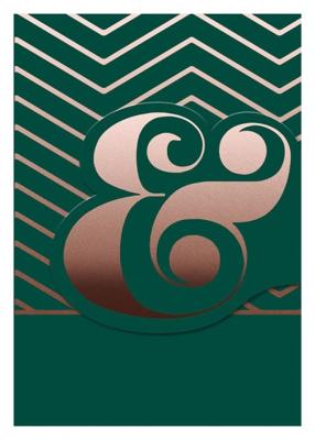 Moses boekenlegger en wenskaart Ampersand magnetisch groen Moses boekenlegger en wenskaart Ampersand magnetisch groen