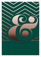 Moses boekenlegger en wenskaart Ampersand magnetisch groen