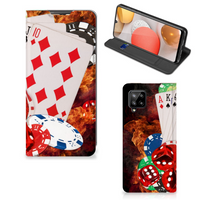 Samsung Galaxy A42 Hippe Standcase Casino