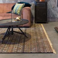 Dutchbone Vloerkleed 'Shisha' 160 x 235cm, kleur Cave