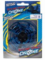 Toys Amsterdam boomerang drone met USB oplader blauw 2 delig S