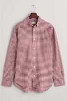 GANT Regular Fit Overhemd rood, Ruit - thumbnail