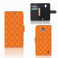 Nokia 2 Telefoon Hoesje Batik Oranje