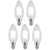 Paulmann 29095 LED-lamp Energielabel F (A - G) E14 Kaars 4.8 W Warmwit (Ø x h) 35 mm x 98 mm 5 stuk(s) - thumbnail