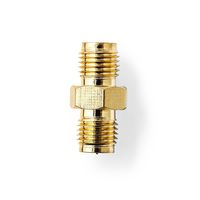 Nedis SMA-Adapter | SMA Female Omgekeerde Polariteit | SMA Female | 2 Stuks | 1 stuks - CSGP02113GD CSGP02113GD - thumbnail