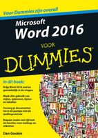 Microsoft Word 2016 voor Dummies - Dan Gookin - ebook